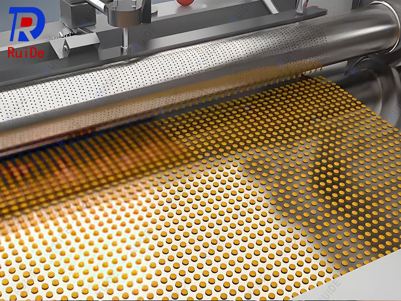 热熔胶钢带造粒机工程 （广州XXX材料）